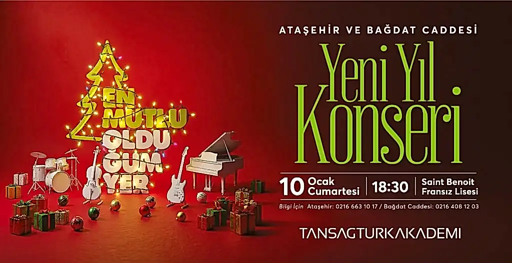 Yeni Yıl Konseri - Ataşehir ve Bağdat Caddesi