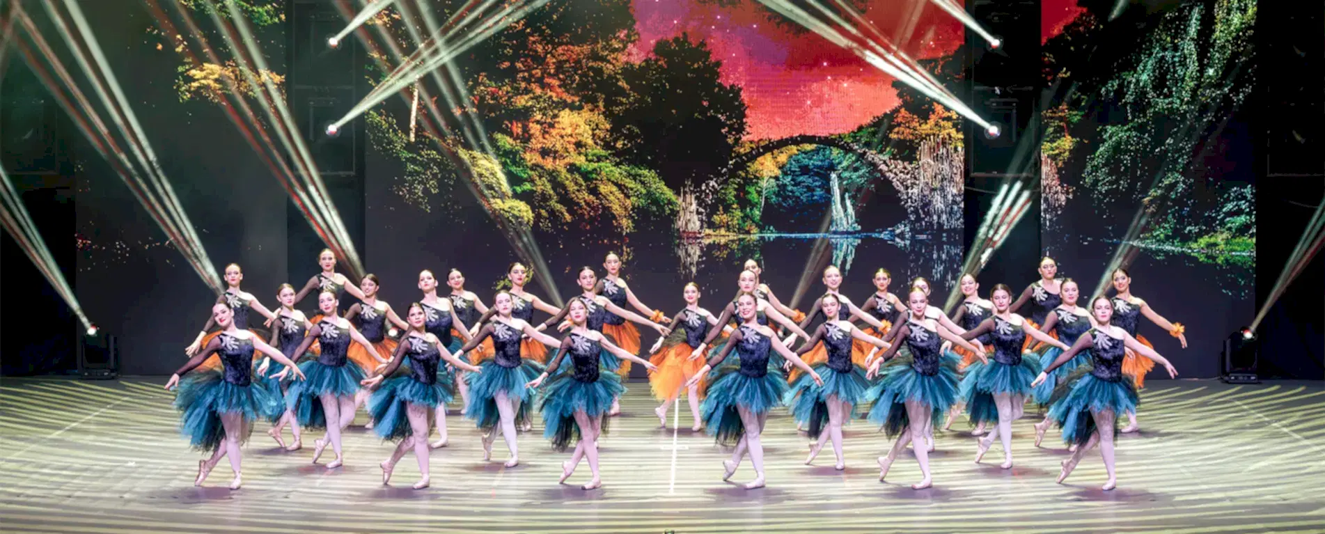 Zekeriyaköy okulu gösterisinden bir sahne